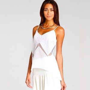 BCBG Cora Lace Cami - Medium